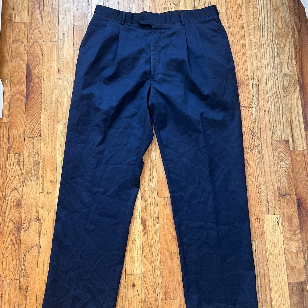 Vintage JoS. A. Bank mens navy trousers